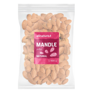 ALLNATURE Mandle jadrá 1000 g