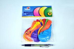 Balonek Smile potisk kulatý balonky