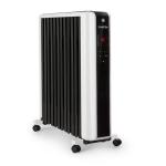 Klarstein Thermaxx 2500, olejový radiátor, 2500 W, 5 – 35 °C, 24-hod. časovač, biely/čierny