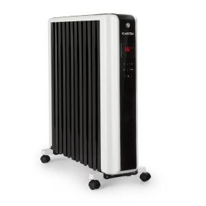 Klarstein Thermaxx 2500, olejový radiátor, 2500 W, 5 – 35 °C, 24-hod. časovač, biely/čierny