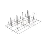 Rošt na 8ks kurčiat GN1/1