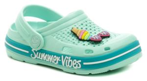 Coqui Lindo 6423-409-4419 tyrkysové detské nazúvaky EUR 24/25