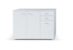 Expedo Komoda JEFF 1, 106x75x35, biela