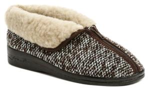 Rogallo 14677 hnedé dámske zimné papuče EUR 38