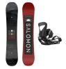 Salomon set Pulse+Pact Black 22/23 grey/red Velikost: 152