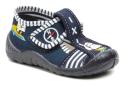 3F chlapčenské modré papuče loď 2K5-9 EUR 24