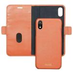 IPH X/XS tm.ružové NY kožené puzd. 2v1 dbramante