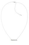 Calvin Klein Elegantný oceľový náhrdelník Elongated Linear 35000013