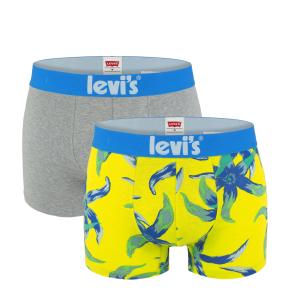 LEVI`S - 2 PACK boxerky Levi`s palace blue & yellow