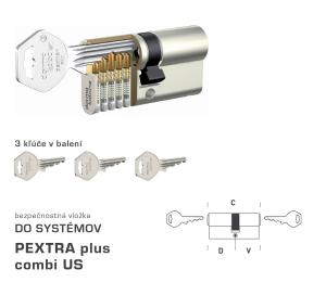 DK - PEXTRA plus combi US  D 60 + V 65 mm