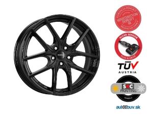DEZENT TO black 7.50x17 5x108.00 ET50.5