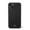 Mercedes Liquid Silicone Zadní Kryt pro iPhone 14 Plus Black
