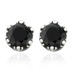 Sam`s Artisans Náušnice Black King chirurgická ocel INM025