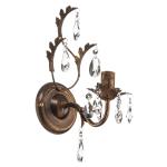 Nástenné svietidlo Teresa ako luster, 1-plameňové