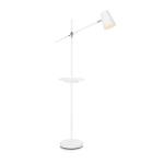 Stojaca lampa Linear nabíjacia stanica USB, biela