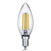 LED sviečka E14 4W filament 2700K Switch stmievač