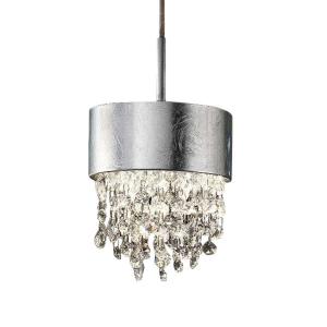 Závesné LED svietidlo Olà S2 15, striebro/číre