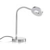 Pochrómovaná stolná LED lampa