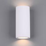 Nástenné svietidlo Zazou zo sadry, dvoj-plameňové