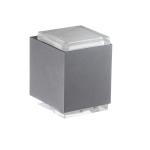 BEGA 50063 nástenné LED 3000K 9 cm zamatová čierna