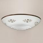 Nástenné svetlo Bassano keramika prisadené hnedé