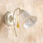 1-plameňové nástenné svietidlo Gocce