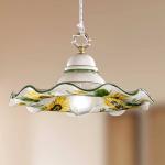 Závesná lampa GIRASOLA šarm vidieckeho domu 32 cm