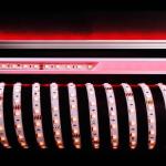 Pružný LED pásik 484 nm 60 W 500 x 1 x 0,3 cm