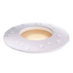 Stabilný zapustený prstenec biely