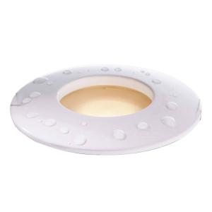 Stabilný zapustený prstenec biely