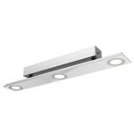 Pano troj-plameňové stropné LED v metalickej