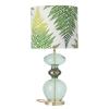 EBB & FLOW Futura stolná lampa Fern Leaves zelená
