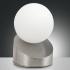 Stolná LED lampa Gravity, nikel