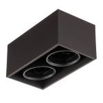 FLOS Compass Box H135 stropné svietidlo 2pl čierne