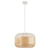Forestier Bamboo Light S závesná lampa 35 cm biela