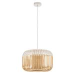 Forestier Bamboo Light S závesná lampa 35 cm biela