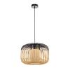 Forestier Bamboo Light S závesná lampa 35cm čierna