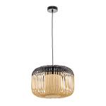 Forestier Bamboo Light S závesná lampa 35cm čierna