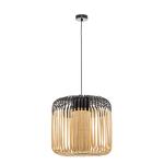 Forestier Bamboo Light M závesná lampa 45cm čierna