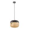 Forestier Bamboo Light XS závesná lampa 27cm čiern