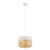 Forestier Bamboo Light XS závesná lampa 27cm biela