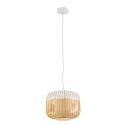 Forestier Bamboo Light XS závesná lampa 27cm biela
