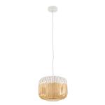 Forestier Bamboo Light XS závesná lampa 27cm biela