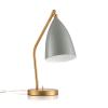 GUBI Gräshoppa stolová lampa, modro-sivá