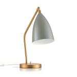 GUBI Gräshoppa stolová lampa, modro-sivá