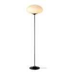 GUBI Stemlite stojaca lampa čierno-chrómová 150 cm