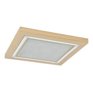 HerzBlut Otto O stropné svietidlo štvorec prírodný