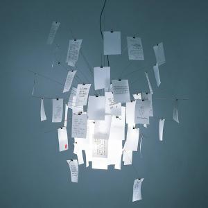 Ingo Maurer Zettel`z 6 – závesná lampa