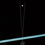 Ingo Maurer Ilios – stojaca lampa striebro