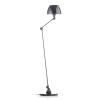 Jieldé Aicler AIC833 stojaca lampa 80+30 cm čierna
